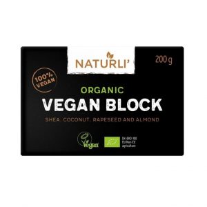 ORGANIC VEGAN BLOCK - Maslo bezmliečne vegánske