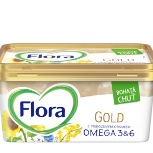 Rastlinná tuková nátierka Flora Gold